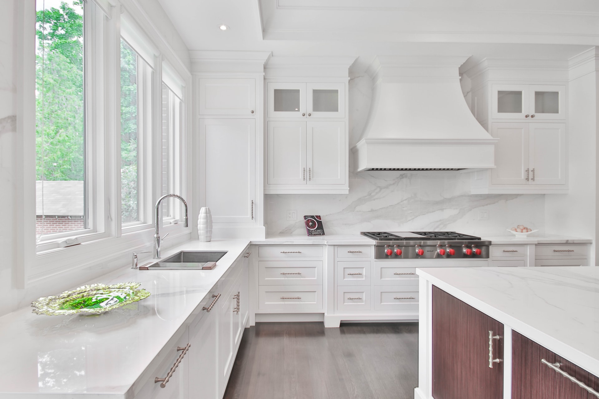 Natural Materials Backsplash